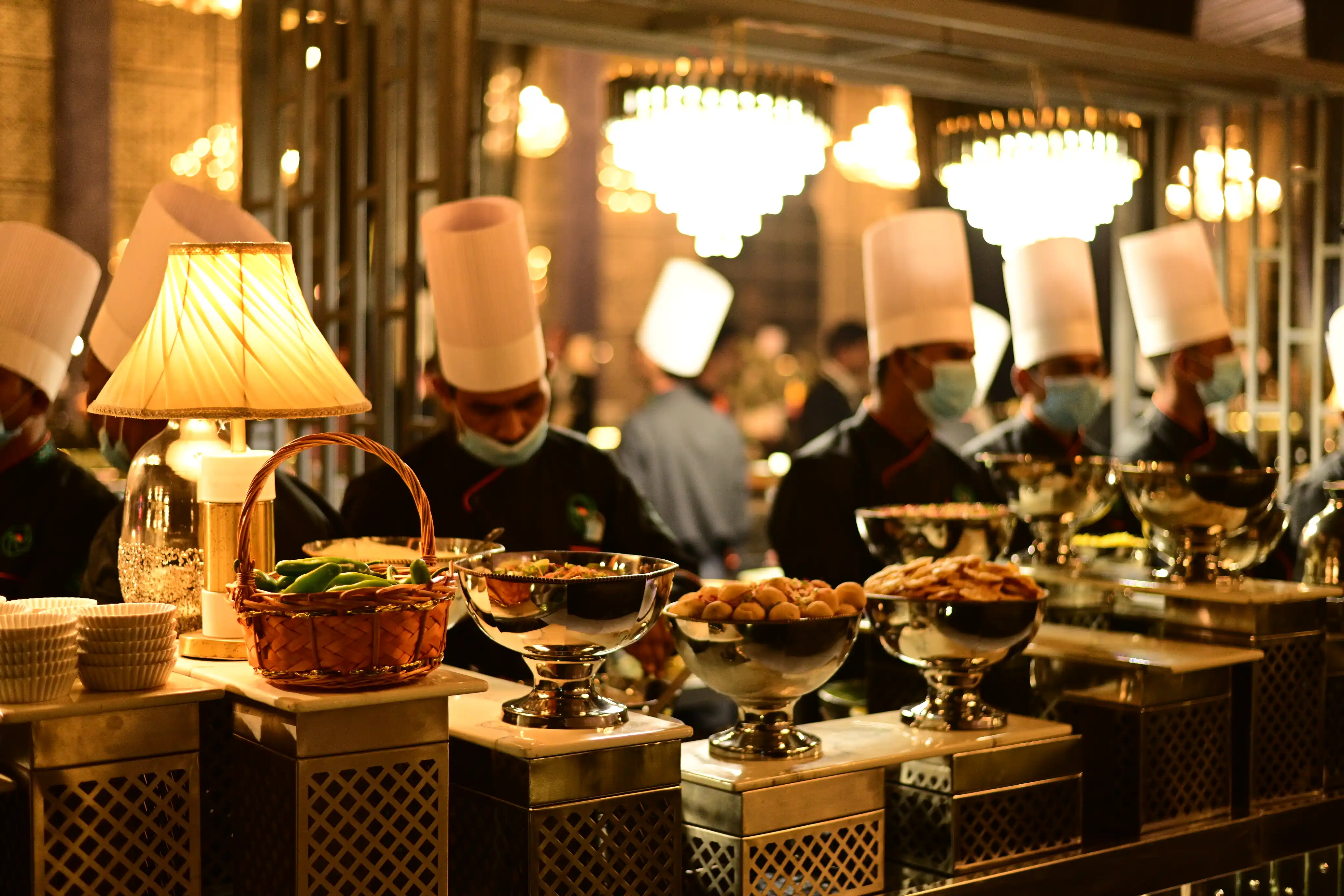 Example image as parallax background.